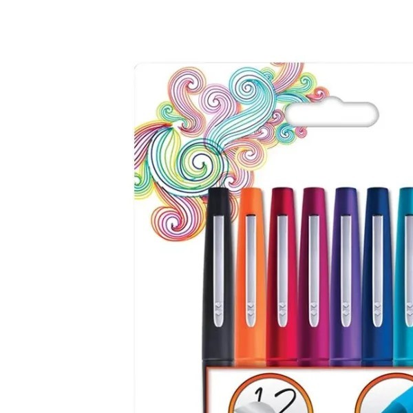 MARCADOR PERM. DELG. FLAIR P.M. BLISTER C8 COL.SURTIDO